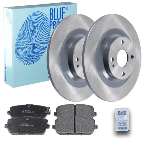 BLUE PRINT Bremsbelagsatz, Scheibenbremse ADM54291 + Bremsscheibe ADM543134 Bild BLUE PRINT Bremsbelagsatz, Scheibenbremse ADM54291 + Bremsscheibe ADM543134