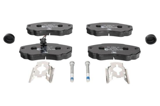 ATE Bremsbelagsatz, Scheibenbremse 13.0460-4978.2 + Bremsscheibe 24.0124-0127.1 Bild ATE Bremsbelagsatz, Scheibenbremse 13.0460-4978.2 + Bremsscheibe 24.0124-0127.1