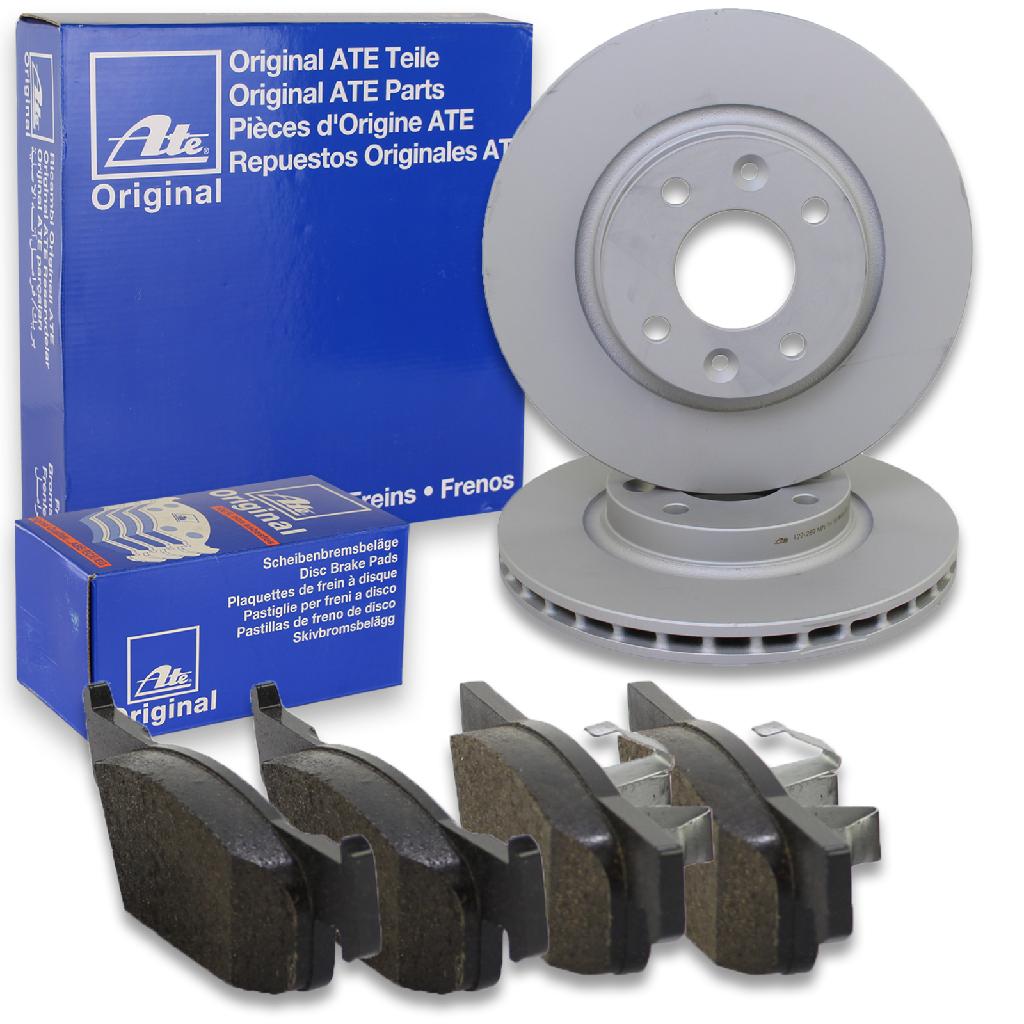 ATE Bremsbelagsatz, Scheibenbremse 13.0460-7298.2 + Bremsscheibe 24.0122-0289.1
