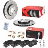 BREMBO Bremsbelagsatz, Scheibenbremse P 50 046 + Bremsscheibe 09.8304.2X
