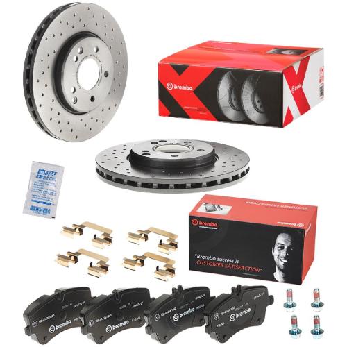 BREMBO Bremsbelagsatz, Scheibenbremse P 50 046 + Bremsscheibe 09.8304.2X Bild BREMBO Bremsbelagsatz, Scheibenbremse P 50 046 + Bremsscheibe 09.8304.2X
