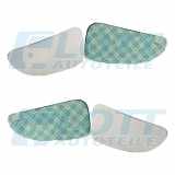 JOHNS Spiegelglas, Außenspiegel 60 92 37-82 + Spiegelglas, Außenspiegel 60 92 38-82