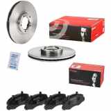 BREMBO Bremsbelagsatz, Scheibenbremse P 24 032 + Bremsscheibe 09.6959.10