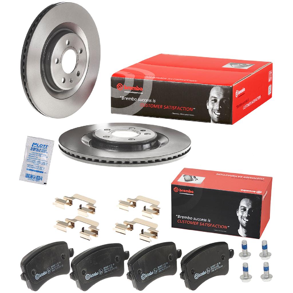 BREMBO Bremsscheibe 09.B969.11 + Bremsbelagsatz, Scheibenbremse P 85 100