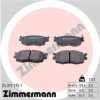 ZIMMERMANN Bremsbelagsatz, Scheibenbremse 24317.175.1 + Bremsscheibe 320.3803.52 Bild ZIMMERMANN Bremsbelagsatz, Scheibenbremse 24317.175.1 + Bremsscheibe 320.3803.52