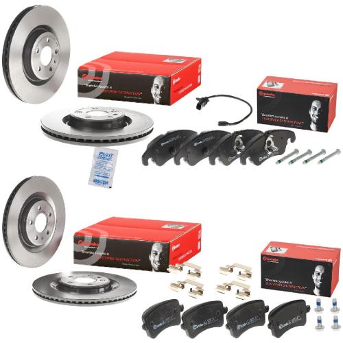 BREMBO Bremsbelagsatz, Scheibenbremse P 85 098 + Bremsscheibe 09.B970.11 + Bremsscheibe 09.B969.11 + Bremsbelagsatz, Scheibenbremse P 85 100 Bild BREMBO Bremsbelagsatz, Scheibenbremse P 85 098 + Bremsscheibe 09.B970.11 + Bremsscheibe 09.B969.11 + Bremsbelagsatz, Scheibenbremse P 85 100