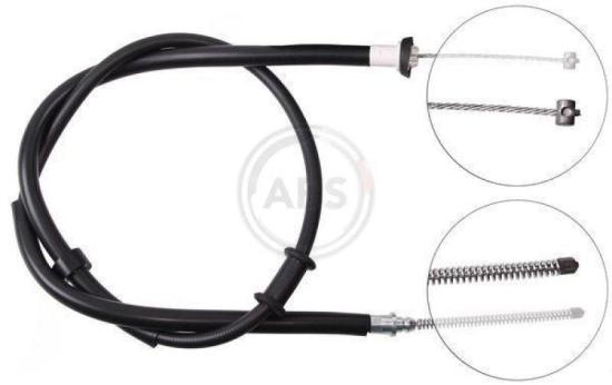 A.B.S. Seilzug, Feststellbremse K16767 + Seilzug, Feststellbremse K16638 Bild A.B.S. Seilzug, Feststellbremse K16767 + Seilzug, Feststellbremse K16638