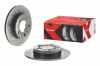 BREMBO Bremsscheibe 08.9136.1X + Bremsbelagsatz, Scheibenbremse P 85 013 Bild BREMBO Bremsscheibe 08.9136.1X + Bremsbelagsatz, Scheibenbremse P 85 013