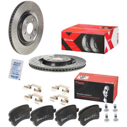 BREMBO Bremsscheibe 09.B969.1X + Bremsbelagsatz, Scheibenbremse P 85 100 Bild BREMBO Bremsscheibe 09.B969.1X + Bremsbelagsatz, Scheibenbremse P 85 100