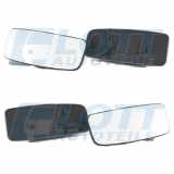 JOHNS Spiegelglas, Außenspiegel 50 64 37-82 + Spiegelglas, Außenspiegel 50 64 38-82