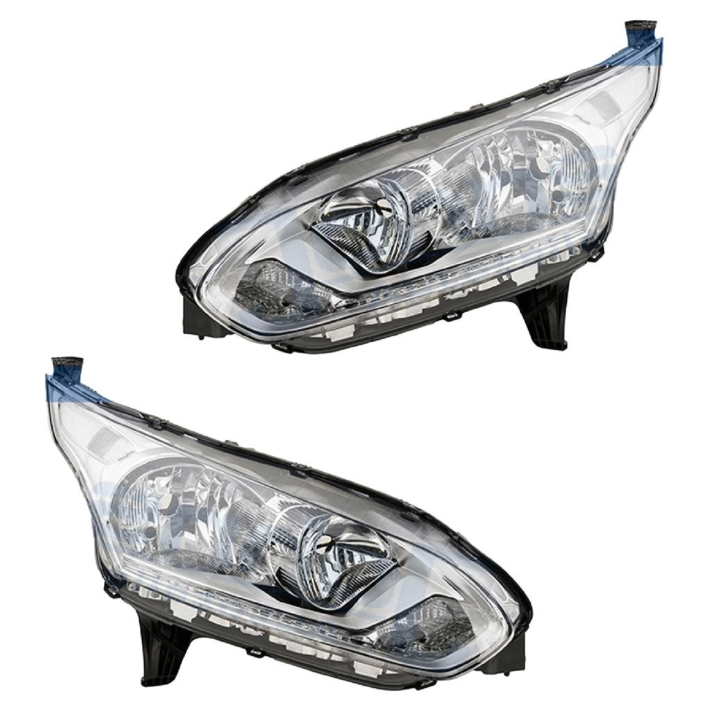 JOHNS Hauptscheinwerfer 32 42 09-2 + Hauptscheinwerfer 32 42 10-2