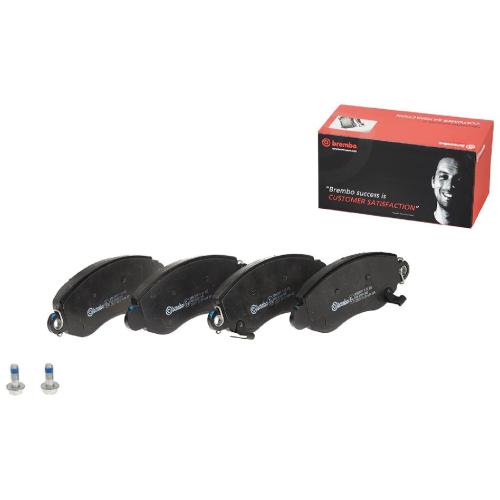BREMBO Bremsscheibe 09.8837.14 + Bremsbelagsatz, Scheibenbremse P 24 052 Bild BREMBO Bremsscheibe 09.8837.14 + Bremsbelagsatz, Scheibenbremse P 24 052
