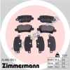 ZIMMERMANN Bremsbelagsatz, Scheibenbremse 24086.155.1 + Bremsscheibe 280.3186.52 Bild ZIMMERMANN Bremsbelagsatz, Scheibenbremse 24086.155.1 + Bremsscheibe 280.3186.52