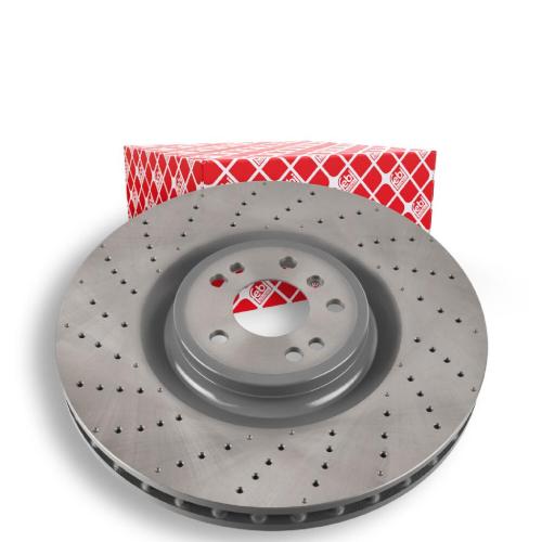 FEBI BILSTEIN Warnkontakt, Bremsbelagverschleiß 22663 + Bremsscheibe 107711 + Bremsbelagsatz, Scheibenbremse 116236 Bild FEBI BILSTEIN Warnkontakt, Bremsbelagverschleiß 22663 + Bremsscheibe 107711 + Bremsbelagsatz, Scheibenbremse 116236