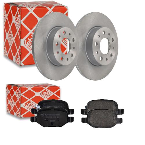 FEBI BILSTEIN Bremsscheibe 105716 + Bremsbelagsatz, Scheibenbremse 173785 Bild FEBI BILSTEIN Bremsscheibe 105716 + Bremsbelagsatz, Scheibenbremse 173785