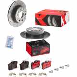 BREMBO Bremsbelagsatz, Scheibenbremse P 85 020X + Bremsscheibe 08.9502.1X