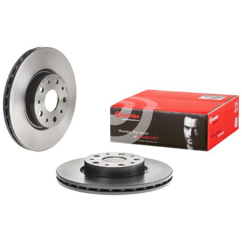 BREMBO Bremsscheibe 09.6769.21 + Bremsbelagsatz, Scheibenbremse P 23 089 Bild BREMBO Bremsscheibe 09.6769.21 + Bremsbelagsatz, Scheibenbremse P 23 089