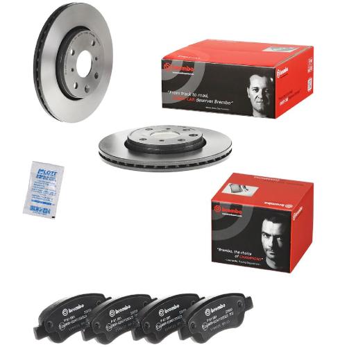 BREMBO Bremsbelagsatz, Scheibenbremse P 61 081 + Bremsscheibe 09.9928.11 Bild BREMBO Bremsbelagsatz, Scheibenbremse P 61 081 + Bremsscheibe 09.9928.11