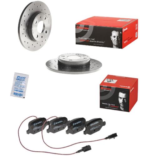 BREMBO Bremsscheibe 08.5085.31 + Bremsbelagsatz, Scheibenbremse P 23 146 Bild BREMBO Bremsscheibe 08.5085.31 + Bremsbelagsatz, Scheibenbremse P 23 146