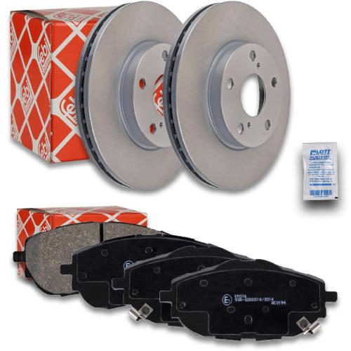 FEBI BILSTEIN Bremsbelagsatz, Scheibenbremse 170291 + Bremsscheibe 108406 Bild FEBI BILSTEIN Bremsbelagsatz, Scheibenbremse 170291 + Bremsscheibe 108406