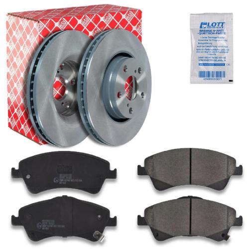 FEBI BILSTEIN Bremsbelagsatz, Scheibenbremse 116297 + Bremsscheibe 108413 Bild FEBI BILSTEIN Bremsbelagsatz, Scheibenbremse 116297 + Bremsscheibe 108413