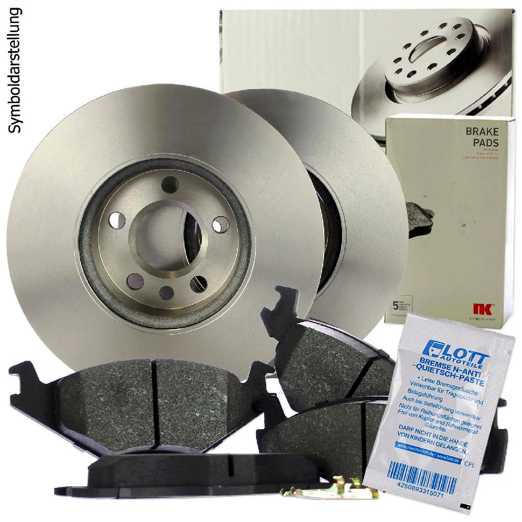 NK Bremsbelagsatz, Scheibenbremse 224735 + Bremsscheibe 209933