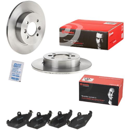 BREMBO Bremsscheibe 08.5645.60 + Bremsbelagsatz, Scheibenbremse P 68 017 Bild BREMBO Bremsscheibe 08.5645.60 + Bremsbelagsatz, Scheibenbremse P 68 017