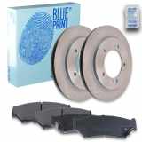 BLUE PRINT Bremsscheibe ADK84317 + Bremsbelagsatz, Scheibenbremse ADK84219