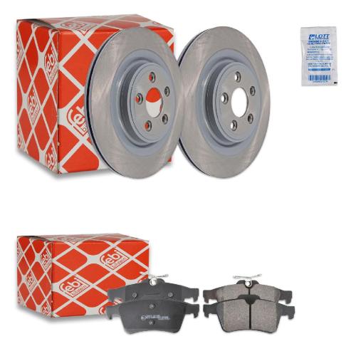 FEBI BILSTEIN Bremsbelagsatz, Scheibenbremse 16718 + Bremsscheibe 44135 Bild FEBI BILSTEIN Bremsbelagsatz, Scheibenbremse 16718 + Bremsscheibe 44135