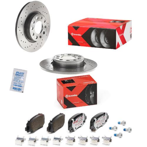 BREMBO Bremsbelagsatz, Scheibenbremse P 23 177X + Bremsscheibe 08.9364.2X Bild BREMBO Bremsbelagsatz, Scheibenbremse P 23 177X + Bremsscheibe 08.9364.2X