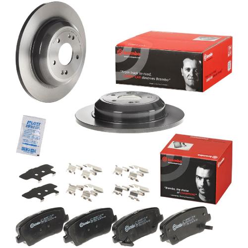 BREMBO Bremsscheibe 08.E139.11 + Bremsbelagsatz, Scheibenbremse P 30 063 Bild BREMBO Bremsscheibe 08.E139.11 + Bremsbelagsatz, Scheibenbremse P 30 063