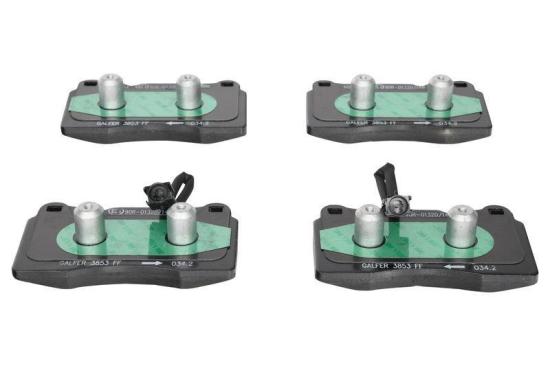 ATE Bremsbelagsatz, Scheibenbremse 13.0460-4854.2 + Bremsscheibe 24.0128-0191.1 Bild ATE Bremsbelagsatz, Scheibenbremse 13.0460-4854.2 + Bremsscheibe 24.0128-0191.1