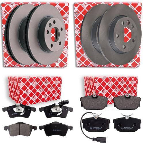 FEBI BILSTEIN Bremsscheibe 14040 + Bremsbelagsatz, Scheibenbremse 16412 + Bremsbelagsatz, Scheibenbremse 16464 + Bremsscheibe 18490 Bild FEBI BILSTEIN Bremsscheibe 14040 + Bremsbelagsatz, Scheibenbremse 16412 + Bremsbelagsatz, Scheibenbremse 16464 + Bremsscheibe 18490