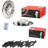 BREMBO Bremsbelagsatz, Scheibenbremse P 59 017 + Bremsscheibe 08.4475.10