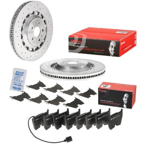 BREMBO Bremsscheibe 09.D174.53 + Bremsbelagsatz, Scheibenbremse P 85 152 Bild BREMBO Bremsscheibe 09.D174.53 + Bremsbelagsatz, Scheibenbremse P 85 152