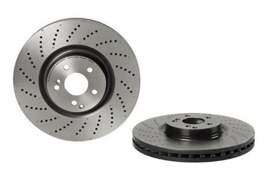BREMBO Bremsscheibe 09.B769.51 + Warnkontakt, Bremsbelagverschleiß A 00 377 + Bremsbelagsatz, Scheibenbremse P 50 106 Bild BREMBO Bremsscheibe 09.B769.51 + Warnkontakt, Bremsbelagverschleiß A 00 377 + Bremsbelagsatz, Scheibenbremse P 50 106