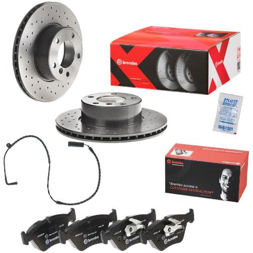 BREMBO Warnkontakt, Bremsbelagverschleiß A 00 200 + Bremsbelagsatz, Scheibenbremse P 06 065 + Bremsscheibe 09.6924.1X Bild BREMBO Warnkontakt, Bremsbelagverschleiß A 00 200 + Bremsbelagsatz, Scheibenbremse P 06 065 + Bremsscheibe 09.6924.1X