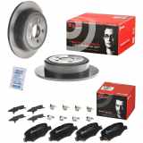 BREMBO Bremsscheibe 08.B529.11 + Bremsbelagsatz, Scheibenbremse P 18 024