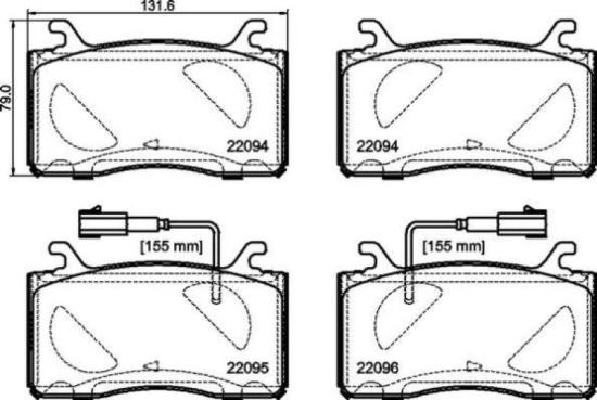 BREMBO Bremsbelagsatz, Scheibenbremse P 23 180 + Bremsscheibe 09.C497.11 + Bremsbelagsatz, Scheibenbremse P 23 187 + Bremsscheibe 09.C498.21 Bild BREMBO Bremsbelagsatz, Scheibenbremse P 23 180 + Bremsscheibe 09.C497.11 + Bremsbelagsatz, Scheibenbremse P 23 187 + Bremsscheibe 09.C498.21