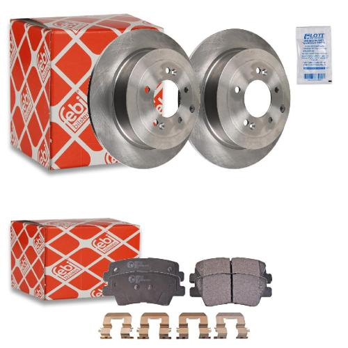 FEBI BILSTEIN Bremsbelagsatz, Scheibenbremse 116301 + Bremsscheibe 108675 Bild FEBI BILSTEIN Bremsbelagsatz, Scheibenbremse 116301 + Bremsscheibe 108675