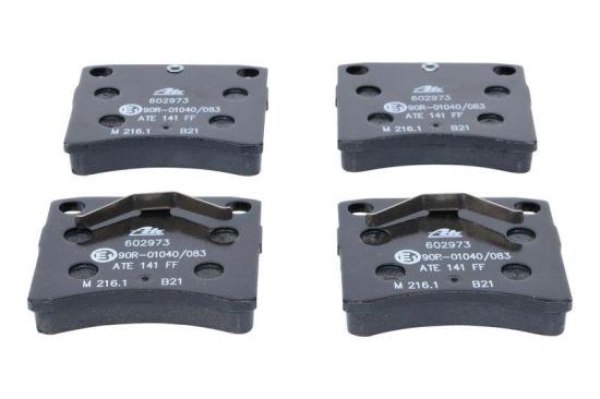 ATE Bremsbelagsatz, Scheibenbremse 13.0460-2973.2 + Bremsscheibe 24.0124-0118.1 Bild ATE Bremsbelagsatz, Scheibenbremse 13.0460-2973.2 + Bremsscheibe 24.0124-0118.1