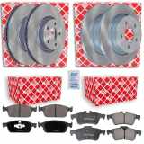 FEBI BILSTEIN Bremsbelagsatz, Scheibenbremse 116226 + Bremsscheibe 39689 + Bremsbelagsatz, Scheibenbremse 16718 + Bremsscheibe 24566