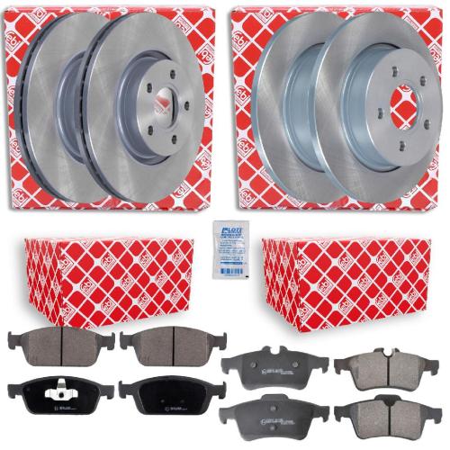 FEBI BILSTEIN Bremsbelagsatz, Scheibenbremse 116226 + Bremsscheibe 39689 + Bremsbelagsatz, Scheibenbremse 16718 + Bremsscheibe 24566 Bild FEBI BILSTEIN Bremsbelagsatz, Scheibenbremse 116226 + Bremsscheibe 39689 + Bremsbelagsatz, Scheibenbremse 16718 + Bremsscheibe 24566