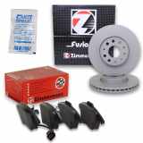 ZIMMERMANN Bremsbelagsatz, Scheibenbremse 23587.200.1 + Bremsscheibe 600.3221.20