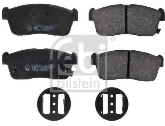 FEBI BILSTEIN Bremsbelagsatz, Scheibenbremse 16662 + Bremsscheibe 30637 Bild FEBI BILSTEIN Bremsbelagsatz, Scheibenbremse 16662 + Bremsscheibe 30637