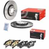 BREMBO Bremsscheibe 09.9369.11 + Bremsbelagsatz, Scheibenbremse P 59 045