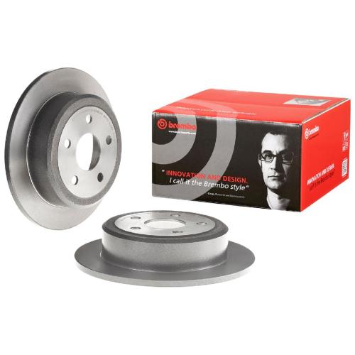 BREMBO Bremsbelagsatz, Scheibenbremse P 18 024 + Bremsscheibe 08.B529.21 Bild BREMBO Bremsbelagsatz, Scheibenbremse P 18 024 + Bremsscheibe 08.B529.21