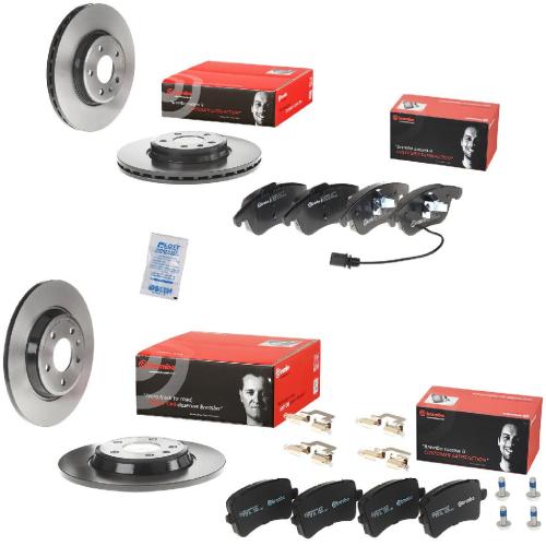 BREMBO Bremsscheibe 09.A820.11 + Bremsscheibe 08.A759.11 + Bremsbelagsatz, Scheibenbremse P 85 099 + Bremsbelagsatz, Scheibenbremse P 85 113 Bild BREMBO Bremsscheibe 09.A820.11 + Bremsscheibe 08.A759.11 + Bremsbelagsatz, Scheibenbremse P 85 099 + Bremsbelagsatz, Scheibenbremse P 85 113