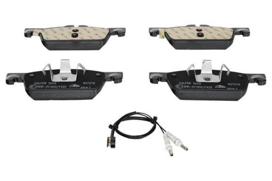 ATE Bremsscheibe 24.0126-0121.1 + Bremsbelagsatz, Scheibenbremse 13.0460-7276.2 Bild ATE Bremsscheibe 24.0126-0121.1 + Bremsbelagsatz, Scheibenbremse 13.0460-7276.2