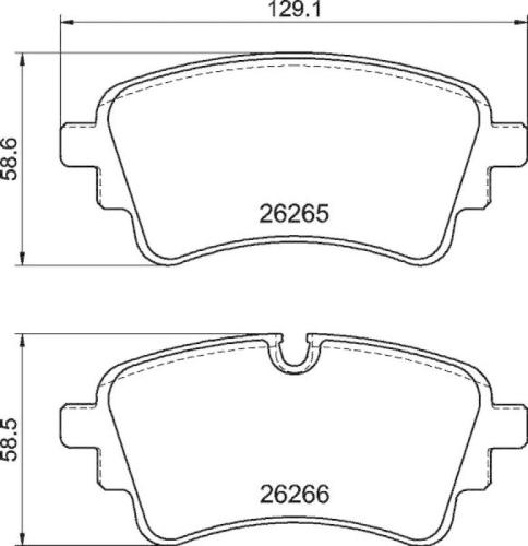 BREMBO Bremsbelagsatz, Scheibenbremse P 85 185 + Bremsscheibe 09.B969.11 Bild BREMBO Bremsbelagsatz, Scheibenbremse P 85 185 + Bremsscheibe 09.B969.11